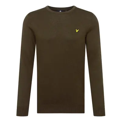 Lyle & Scott Pulóver sárga / olíva / fekete