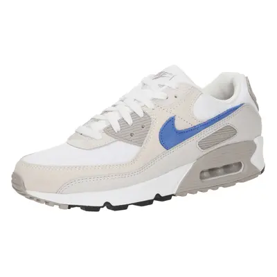 Nike Sportswear Rövid szárú sportcipők 'AIR MAX 90' világos bézs / sötét bézs / királykék / fehé