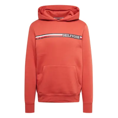 TOMMY HILFIGER Tréning póló tengerészkék / vérvörös / sötétvörös / fehér