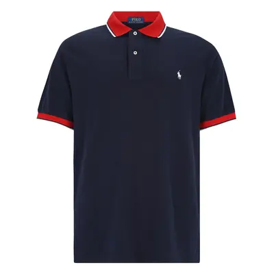 Polo Ralph Lauren Big & Tall Póló tengerészkék / piros / fehér