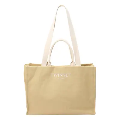 Twinset Shopper táska bézs / világos bézs