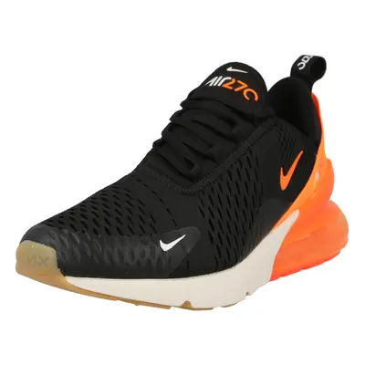 Nike Sportswear Rövid szárú sportcipők 'Air Max 270' narancs / fekete / fehér