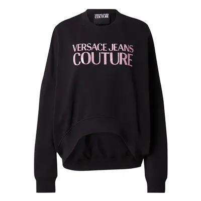 Versace Jeans Couture Tréning póló világos-rózsaszín / fekete