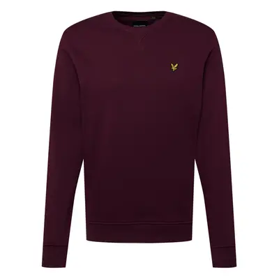 Lyle & Scott Tréning póló sárga / burgundi vörös / fekete