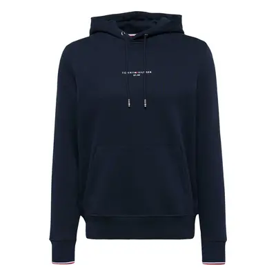 TOMMY HILFIGER Tréning póló tengerészkék / fehér