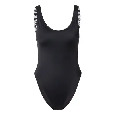 Calvin Klein Swimwear Fürdőruhák 'Intense Power' fekete / fehér