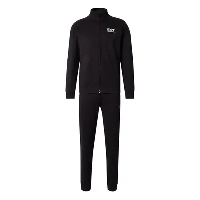 EA7 Emporio Armani Jogging ruhák fekete / fehér