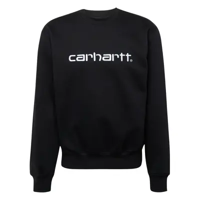 Carhartt WIP Tréning póló fekete / fehér