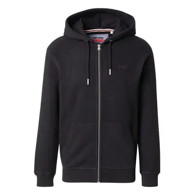 Superdry Tréning dzseki 'ESSENTIAL' fekete