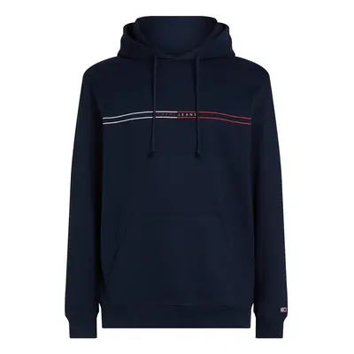 Tommy Jeans Tréning póló tengerészkék / piros / fehér