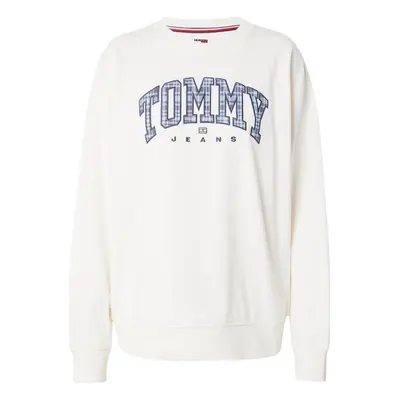 Tommy Jeans Tréning póló tengerészkék / világoskék / fehér