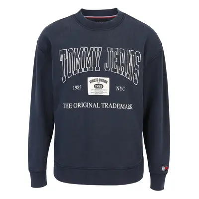 Tommy Jeans Tréning póló tengerészkék / piros / fehér