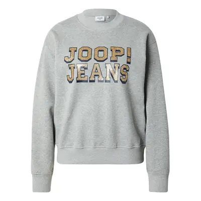 JOOP! Jeans Tréning póló 'Tomina' arany / világosszürke / fekete