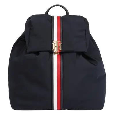 TOMMY HILFIGER Hátizsák éjkék / arany / vérvörös / fekete / fehér