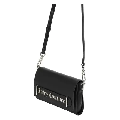 Juicy Couture Válltáska 'Jasmine' fekete / ezüst