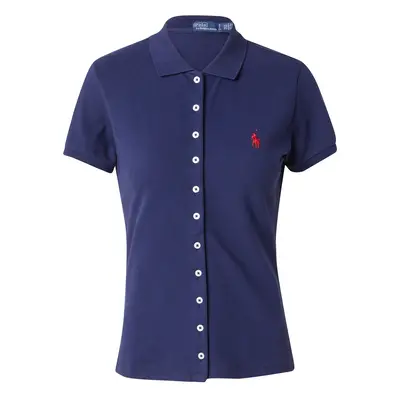 Polo Ralph Lauren Kardigán tengerészkék / piros