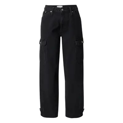 Calvin Klein Jeans Cargo farmer fekete farmer