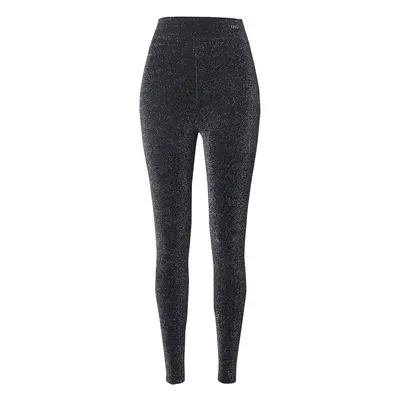 HUGO Leggings 'Nikala' ezüstszürke / fekete