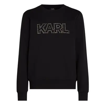 Karl Lagerfeld Tréning póló ' Studded Karl ' fekete