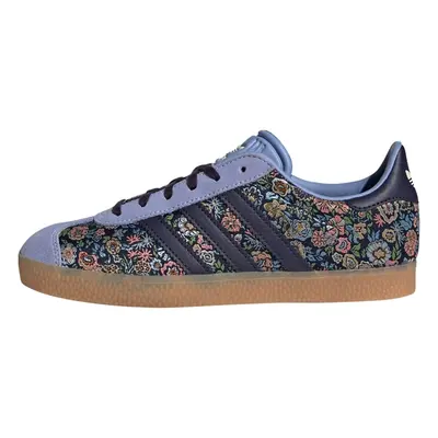 ADIDAS ORIGINALS Sportcipő 'Gazelle x Liberty London' tengerészkék / opál / olíva / fáradt rózsa