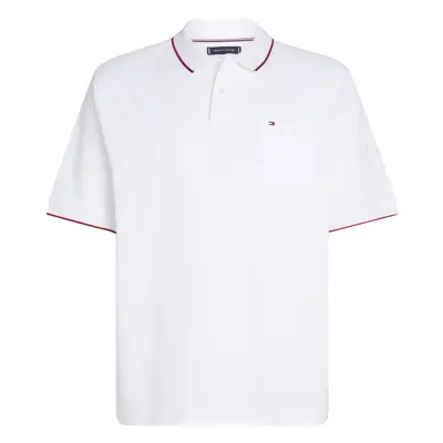 Tommy Hilfiger Big & Tall Póló 'CLASSIC' piros / fekete / fehér