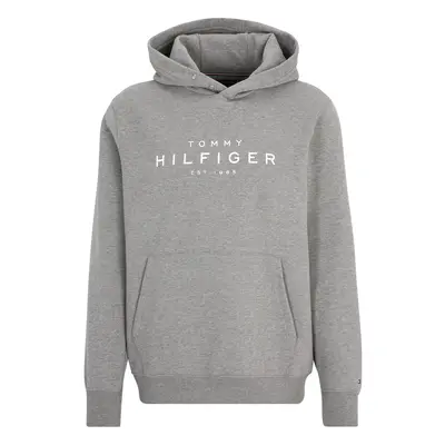 TOMMY HILFIGER Tréning póló szürke / fehér