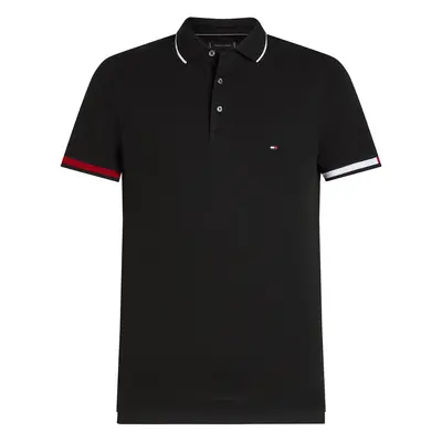 TOMMY HILFIGER Póló piros / fekete / fehér