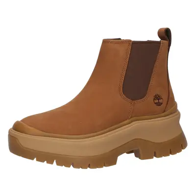 TIMBERLAND Chelsea csizmák barna / konyak