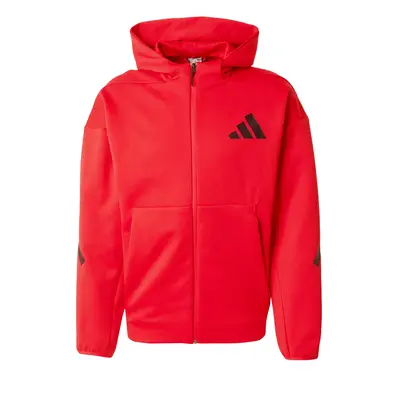 ADIDAS SPORTSWEAR Sport szabadidős dzsekik 'Z.N.E.' piros / fekete