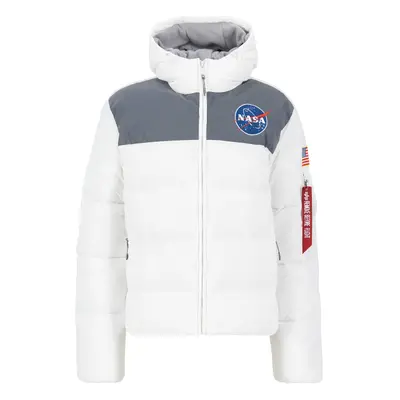 ALPHA INDUSTRIES Átmeneti dzseki 'HP NASA' vegyes színek / fehér