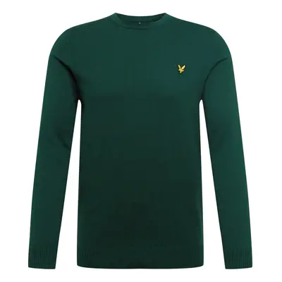 Lyle & Scott Pulóver sárga / sötétzöld / fekete