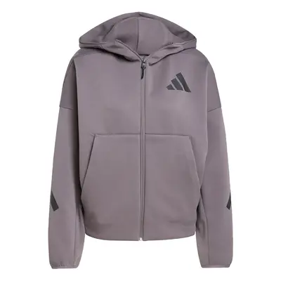 ADIDAS SPORTSWEAR Sport szabadidős dzsekik 'Z.N.E. ' mokka / fekete