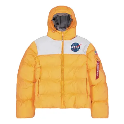 ALPHA INDUSTRIES Átmeneti dzseki 'HP NASA' kék / szürke / narancs / piros / fehér