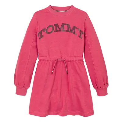 TOMMY HILFIGER Ruha magenta / fekete