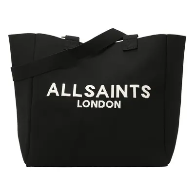 AllSaints Shopper táska 'IZZY' fekete / fehér