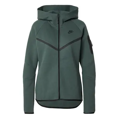 Nike Sportswear Tréning dzseki 'TECH FLEECE 2' smaragd / fekete