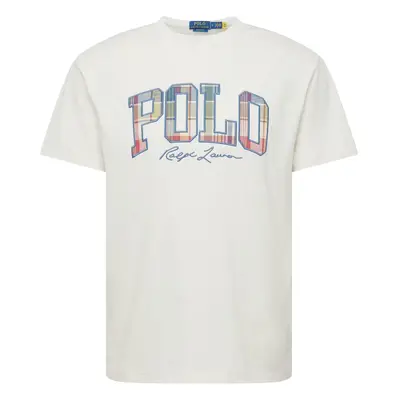 Polo Ralph Lauren Póló világoskék / zöld / pasztellpiros / fehér