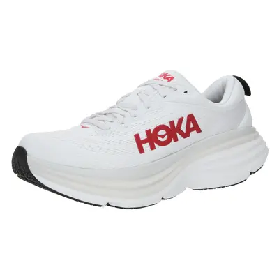 Hoka One One Futócipők 'BONDI 8' kárminvörös / fekete / fehér