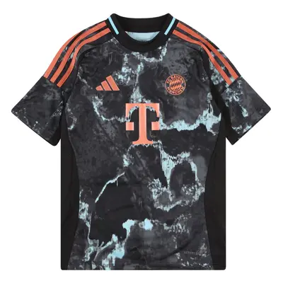 ADIDAS PERFORMANCE Funkcionális felső 'FC Bayern 24/25 Away' szürke / menta / narancs / fekete