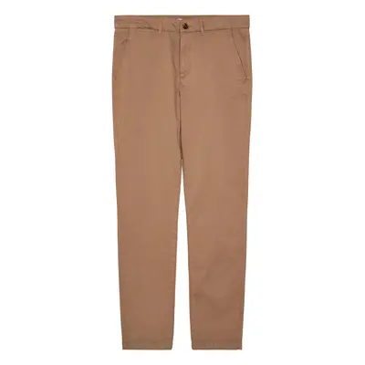 KnowledgeCotton Apparel Chino nadrág 'Luca' barna