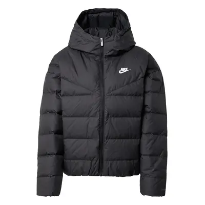 Nike Sportswear Téli dzseki fekete / fehér