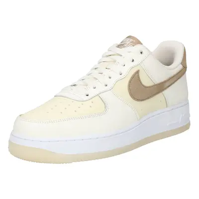 Nike Sportswear Rövid szárú sportcipők 'Air Force 1' krém / pezsgő / világosbarna / piszkosfehér