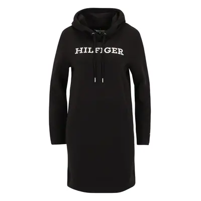 TOMMY HILFIGER Ruha fekete / fehér