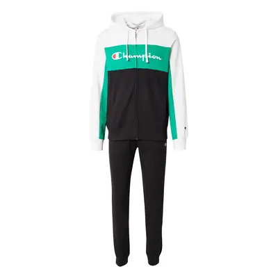 Champion Authentic Athletic Apparel Jogging ruhák zöld / fekete / fehér