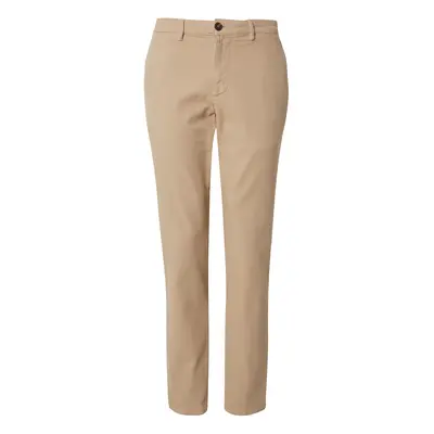 SELECTED HOMME Chino nadrág 'MILES' homok