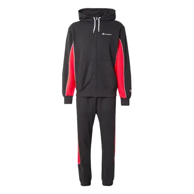 Champion Authentic Athletic Apparel Jogging ruhák piros / fekete / fehér