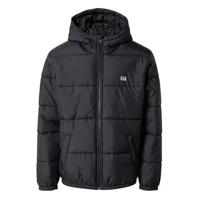 LEVI'S ® Átmeneti dzseki 'Telegraph Hood Shrt Jkt' fekete