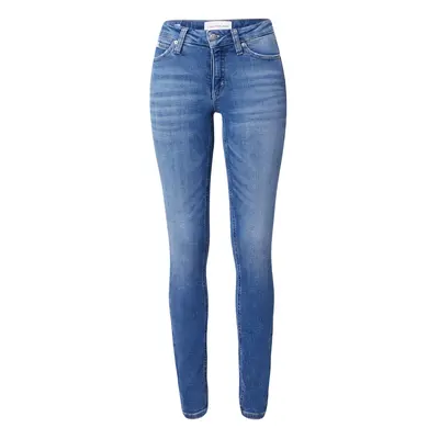 Calvin Klein Jeans Farmer 'MID RISE SKINNY' kék farmer