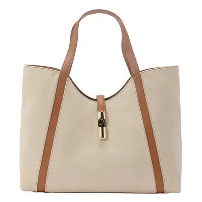 FURLA Shopper táska 'GOCCIA' bézs / barna