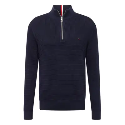 TOMMY HILFIGER Pulóver tengerészkék / piros / fehér